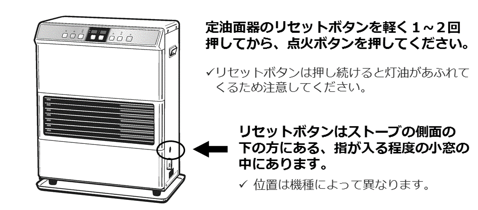 石油ストーブの画像